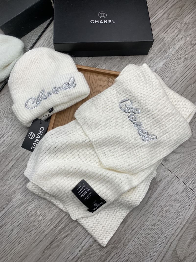 Chanel Caps Scarfs